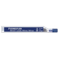 MINAS MICRO CARBON 250, 1,3MM, GRAD. HB STAEDTLER 250 13-HB (MIN12) (Espera 4 dias)